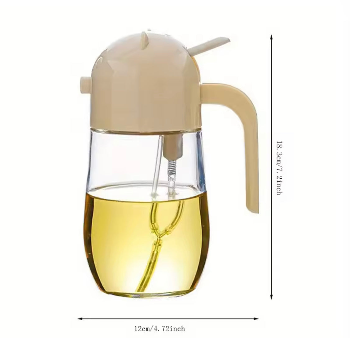 Rabbit Shaped Oil Dispenser Bottle, Vinegar Soy Sauce Spray Pour Oil Container, Home Barbecue Air Fryer Glass Baking Oil Kettle, Glass Container with Decorative Design For Cooking Oil Rabbit Shaped Oil Dispenser Bottle, Vinegar Soy Sauce Spray Pour Oil Container, Home Barbecue Air Fryer Glass Baking Oil Kettle, Glass Container with Decorative Design For Cooking Oil